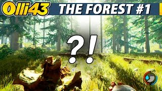 MY FIRST EXPERIENCE IN THE FOREST.. (The Forest Gameplay Part 1)