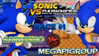 Sonic VS Darkness True Nightmare Revived - Race #1 VS MegapiGroup