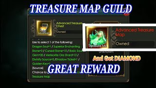 TREASURE MAP GUILD! GREAT REWARD AND DIAMOND!!  LEGACY OF DISCORD