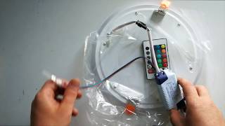 Unboxing Downlight o foco LED RGB
