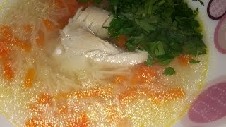 Куриный суп с лапшой