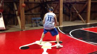2 Ball Handles, Dribble Moves, Pass, and Pull up Jump Shot - Basketball Training