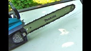Не подается масло на цепь электропилы Makita. Простой ремонт своими руками