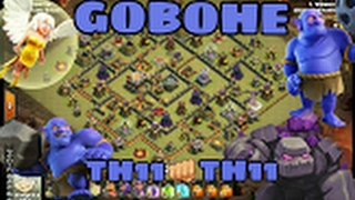 GOBOHE Golem Bowler Heiler Ck/cw RH11/TH11 vs. TH11 | 3 Sterne | CoC | Clash of Clans DEUTSCH/GERMAN