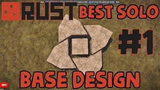 RUST BEST SOLO BASE DESIGN #1 - The Chief