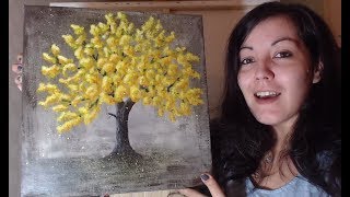 Peindre un Arbre - Peinture Acrylique Facile