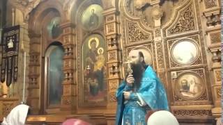 Проповедь иеромонаха Мефодия (Зинковского) на праздник Успения Пресвятой Богородицы