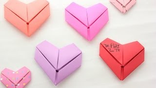 Cómo doblar tus cartas en forma de corazón - floritere - 2014