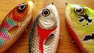How to make holographic 3d eyes for fishing lures - part 1 designing