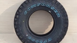 отзыв об МТ резине Comforser cf3000 265/75/R16