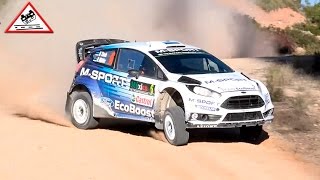 Test Ott Tänak | Ford Fiesta WRC | Rallye Mexico 2015 [Passats de canto]