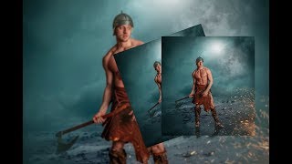 Warrior Photoshop Manipulation And Effects | Photoshop tutorial