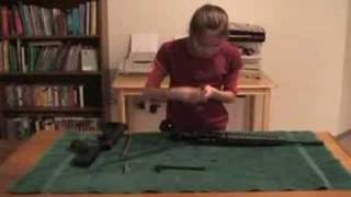 Field Strip of AR-15 by 11 Y.O. Girl