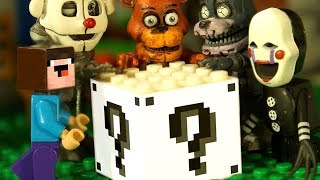 ЧЕЛЛЕНДЖ для Лего НУБика в Майнкрафте - Minecraft Анимация FNAF ФНАФ - LEGO Animation