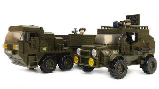 Sluban B0307 military convoy