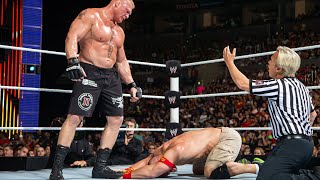 The night Brock destroyed John Cena