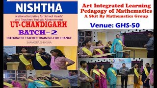 A skit by Mathematics group  Art integrated Learning