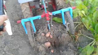 Копка картофеля,Улучшеной лапой
