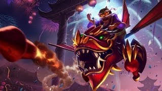 DragonWing Corki skin spotlight [league of legends]