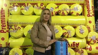 АГРОВОЛОКНО Р-30 ширина 2,15м и длина 100м  - размер рулона,видеообзор, пример.