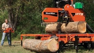 Wood-Mizer LT70 High Production Portable Sawmill - The Pinnacle of Sawing Performance