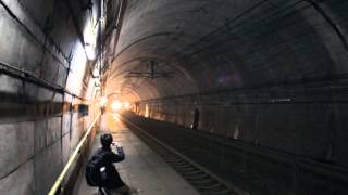JR北陸本線筒石駅最終日 はくたか号上下W通過！