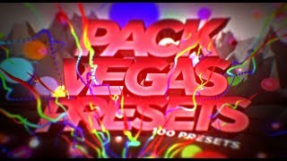 100 PRESETS PARA SONY VEGAS | +4VHS | SABER | TRANSIÇÕES | TEXTO 3D E ETC...