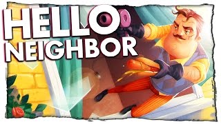 СИМУЛЯТОР ПОЕХАВШЕГО СОСЕДА - КАК ДОСТАТЬ СОСЕДА 2016 - Hello Neighbor