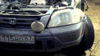 Хонда CR-V ремонт центрального замка шлейф двери