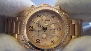 Обзор женских наручных часов Michael Kors Runway Glitz Blair MK5263