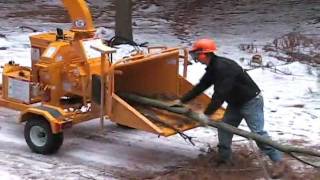 Bandit 65XP 6" Disc Style Hand Fed Brush Chippers