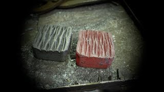 Blacksmithing. Обжимка.  Кузнечный инструмент.  Художественная ковка