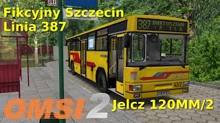 Jelcz 120MM/2 - Fikcyjny Szczecin Linia 387 OMSI 2