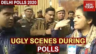 Delhi Polls 2020: Alka Lamba Tries To Slap AAP Worker, Sparks Controversy On Poll Day