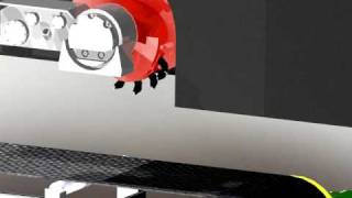 Имитация работы шнека в SolidWorks