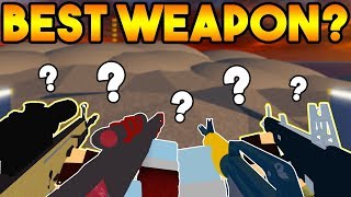 WHAT IS THE BEST WEAPON IN ARSENAL?! (ROBLOX)