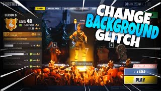 Fortnite Glitches: CHANGE LOBBY BACKGROUND to ANYTHING - How to Get ANY LOBBY BACKGROUND in Fortnite