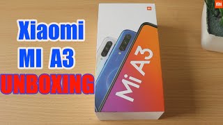 Xiaomi Mi A3 Unboxing and short review 2020
