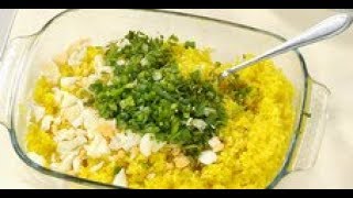 Начинка для пирога с ЯЙЦОМ, ЗЕЛЁНЫМ ЛУКОМ и РИСОМ / от шеф-повара / Илья Лазерсон / Обед безбрачия