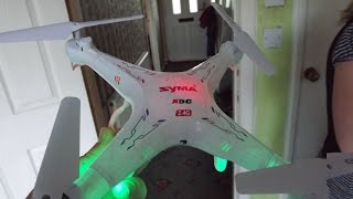 Syma X5C-1 Quadcopter - Indoor Flight & Flips