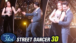 Varun Dhawan Shraddha Kapoor ROMANTIC Dance On Indian Idol 11 | Street Dancer 3D