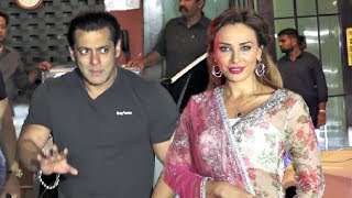 Salman Khan Girlfriend Iulia Vantur At Arpita Khan Eid Party 2018
