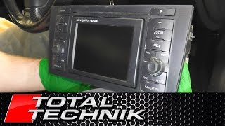 How to Recover Sat Nav Security Code RNS-D - ALL Audi Models - A2 A3 A4 A6 - TOTAL TECHNIK
