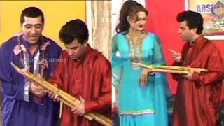 Ganna Chupoo | Zafri Khan | Saima Khan | Tariq Teddy - Comedy Stage Drama Clip