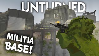 FINDING THE MILITIA BASE! (Unturned Survival Roleplay)