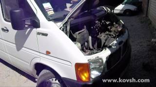 Разбитый шкив коленвала на VOLKSWAGEN LT 2.5 TD