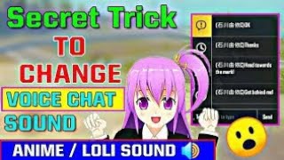 How_ To_ Change_ Quick_ Voice_ Chat_ In_ PUBG_ MOBILE||?? Loli Voice|| Shadow Gamer