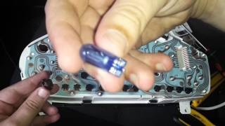 Ремонт подсветки приборной панели. Mitsubishi Carisma.
