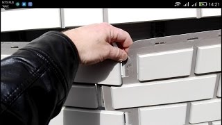 Ремонт цокольного сайдинга. Монтаж цокольного сайдинга под кирпич.Ground siding repair. Каркасный.