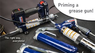 How to properly prime a grease gun - Lincoln Industrial how to